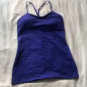 Lululemon workout tank with built in bra